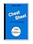 Cheat Sheet for icd-9 Coding 19th edition