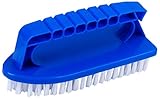 Pooline Products 11122 All Purpose Scrub Brush with Poly Bristles, Includes Blue Handle and White Bristles