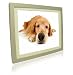 Pictorea Pro 10.4 Digital Photo Frame (Silver Wood) MP3/Movies/Jpeg & Remote With Zero Dead Pixel Warranty