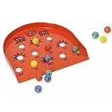 Vilac - 6189 - Jouet en Bois - Jeu de société - Billes et Cible