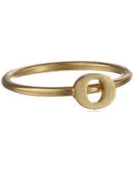 Dogeared "A~Z" Little Initial O Ring