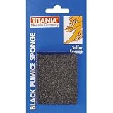 Titania Black Pumice Sponge (Pack of 3)