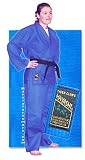 Sporting Goods : Blue Single Weave Hayashi Judo Gi - Size 2