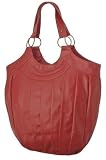 EyeCatchBags - Inca Damen Schultertasche Handtasche Rot