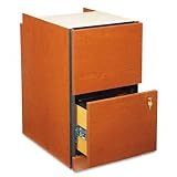 10500/10700 Series File/File Pedestal For Shell, Unfinished Top, Henna Cherry