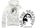 MUHAMMAD ALI Kapuzensweater I AM THE GREATEST HELLGRAU