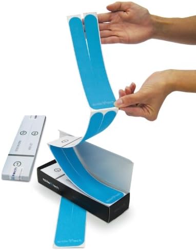 SpiderTech PowerStrips - Kinesiology Tape Precut Y Strips - 10 Pack