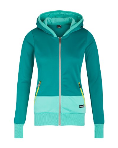 Bench Damen 2Face Jacke Harmony, deep peacock blue, S, BLEA2946_GR153