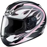HJC CL 15 CL15 SESSION MC8 BLACK FLAT/PINK/WHITE MOTORCYCLE Full-Face-Helmet