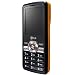 LG GM205 Black & Pop Orange Handy (Dolby mobile, 2MP, FM Radio,  Stereo Lautsprecher mit 2.1 Woofer)