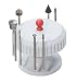 Magnetic Bur Stand Jewelry Making Drill Rotary Instrument Organizer Holder Bench Tool
