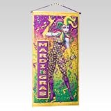 Mardi Gras Door Banner