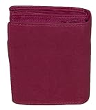 Saddler Genuine Soft Leather Zip Round with Tab Fastener Purse / Wallet