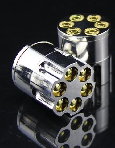 BBTbox®Tobacco Spice Herb Revolver Bullet Grinder