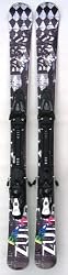 Snowjam Zuma Park 125cm Twin Tip Skis Freestyle 2010