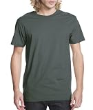 Next Level Apparel Men's Fitted Short-Sleeve Crewneck T-Shirt - Heavy Metal - Large