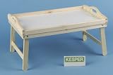 KESPER Serviertablett klappbar Holz