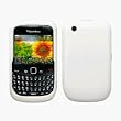 White Silicone Case / Skin / Cover for RIM BlackBerry Curve 8520 / 8530