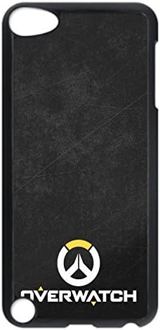 iPod Touch 5 Case, iPod 5 cases - Highly Protective Black Back Case Cover for iPod 5 Overwatch Game Perfect Fit Hard Case Cover For iPod Touch 5