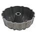 Focus Foodservice Commercial Bakeware 12-Cup Non-Stick Cast Aluminum Fluted Cake Pan