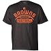 Reebok Cleveland Browns Brown Gym Issue T-shirt
