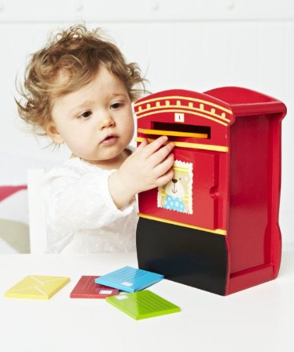 Imagen 6 de ELC Post Box de madera. Toy importado de Reino Unido.