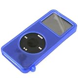 Eforcity Blue Silicone Skin Kit for iPod Nano