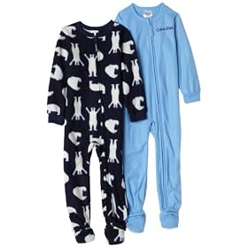 Calvin Klein Boys 2-7 Blanket Sleepers