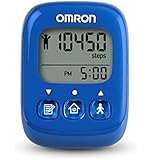Omron HJ325 Alvita Ultimate Pedometer, Blue