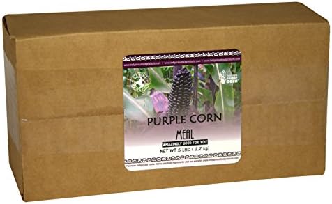 Non-GMO Purple Corn Meal - 5 Lb Box