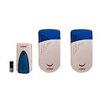 2 X Twin 100M 100 meters Home Remote Wireless Doorbell Door Bell Chime-Plug in type