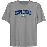 NCAA La Salle Explorers Youth Logo Arch T-shirt - Ash