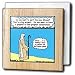Moses Tolerates God s Humor - 6 Inch Tile Napkin Holder