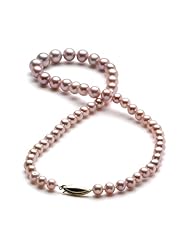 Freshwater Pearl Strand in 14K Yellow Gold (6-10mm)