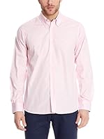 POLO CLUB Camisa Hombre Fitted (Rosa)