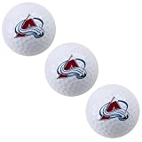 NHL McArthur Colorado Avalanche White 3-Pack Golf Balls