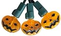 Good Tidings 4860016 Halloween Pumpkin LED Light Set with 70 Lights