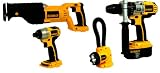 DEWALT DCK455X 18-Volt XRP Cordless 4-Tool Combo Kit