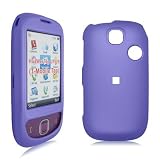 Purple Rubber Feel Snap-On Cover Hard Case Cell Phone Protector for Huawei U7519 / T-Mobile TAP