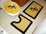 NCAA Georgia Tech Yellow Jackets 3-Piece Bath Rug Set