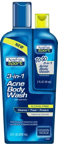 Acnefree Sport 3 In 1 Acne Bodywash, 10-Ounce onSale Acnefree Sport 3 In 1 Acne Bodywash, 10-Ounce onSale