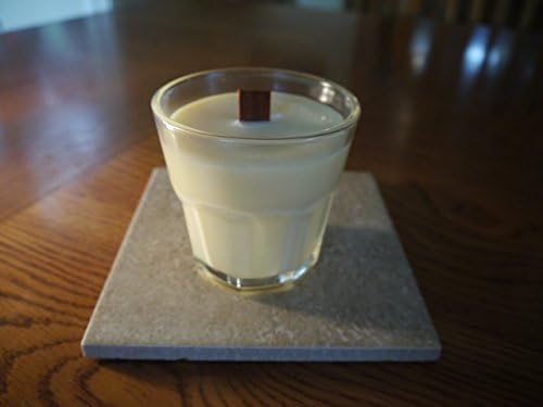 Cedarwood essential oil scented candle, 8 oz.