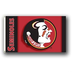 Florida State NCAA 3' x 5' Premium 2-Sided Banner Flag by BSI Products Inc.
