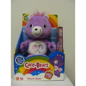 Care Bear - 10 Share Bear Plush with DVD and Computer Game by 