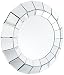 Two's Company Ainsworth Bevel-Frame Round Wall Mirror