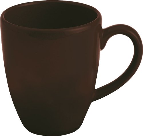 Waechtersbach Fun Factory II Jumbo Cafelatte Mugs, Chocolate, Set of 4