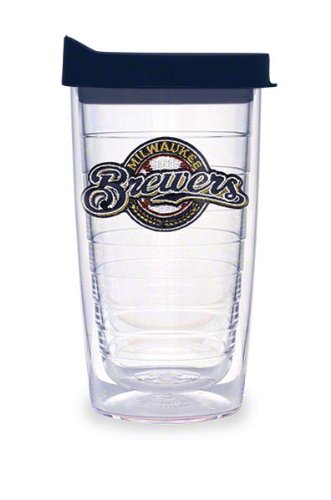 Milwaukee Brewers Tervis Tumbler 16 oz Cup w/ Lid