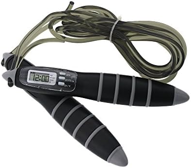 Toprime® Jump Rope Electric Digital Counting Skipping Sport Counters Adjustable Cable