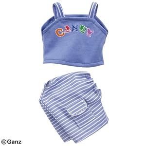 NEW Webkinz Clothing Candy Capri Set