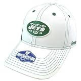 NFL New York NY Jets Youth Kids Flex Fit White Green Reebok Sideline Hat Cap